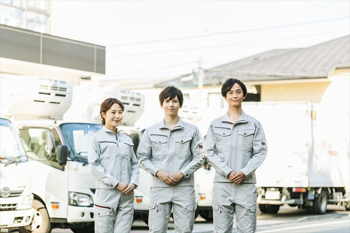 《瑞穂市》週払いOK・3ｔ車での企業向け一般貨物の配送ドライバー！（土日休み・高時給）