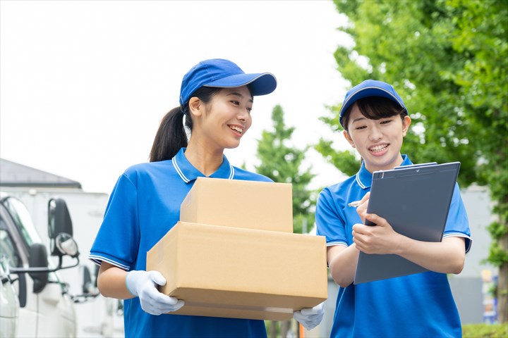 《大田区》週払いOK・3ｔ車での青果類の店舗配送ドライバー！（超高収入・週休2日）